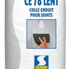 SEMIN : Enduit joint plaque plâtre CE78 Lent