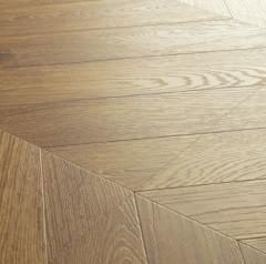 Stratifié Quickstep : IMPRESSIVE PATTERNS IPA4162 -  Chêne chevron marron