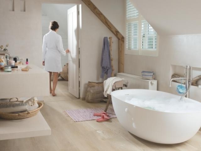 Vinyl Quickstep : BLOOM  AVMPU40080 - Chêne brise marine beige