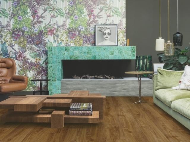 Vinyle Quickstep : BLOOM AVMPU40090 - Chêne d'automne marron 