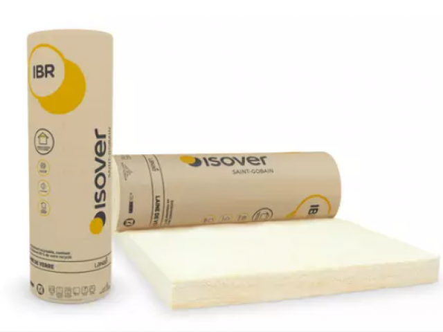 ISOVER : IBR  revêtu kraft - 240 mm d'épaisseur 