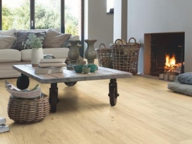 Stratifié Quickstep : IMPRESSIVE ULTRA  IMU1853 - Chêne sablé naturel  