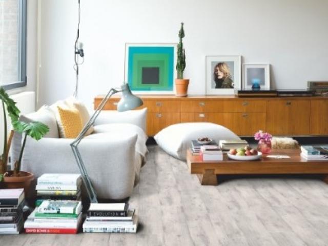 Stratifié Quickstep : IMPRESSIVE ULTRA  IMU1861 - Béton bois gris clair