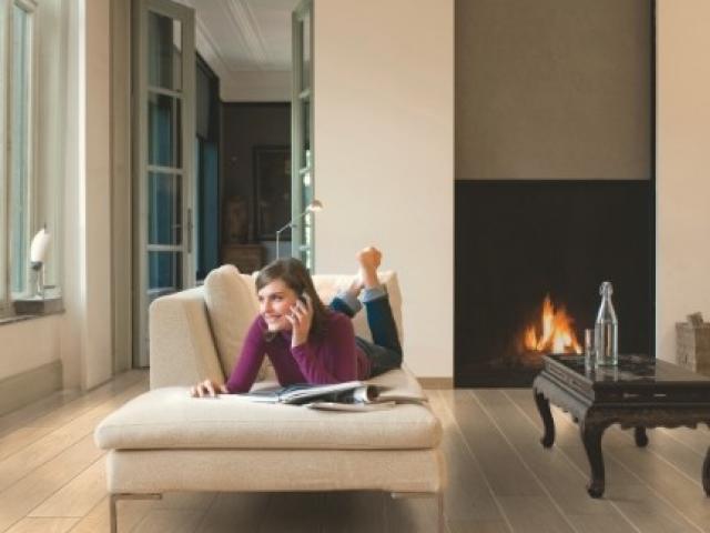 stratifié Quickstep : LARGO LPU1283 - Chêne verni blanc